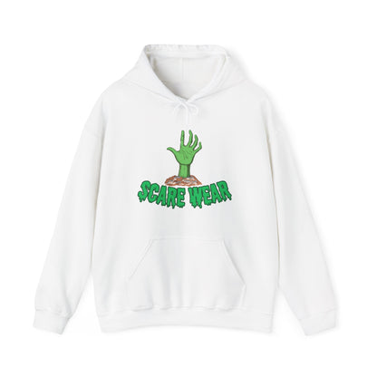Hoodie — "Scare Wear" Green Zombie Hand  Hoodie