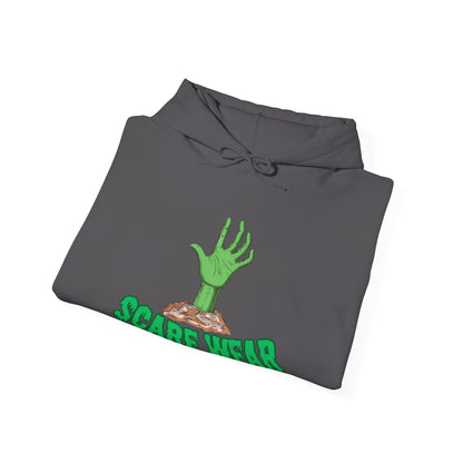 Hoodie — "Scare Wear" Green Zombie Hand  Hoodie