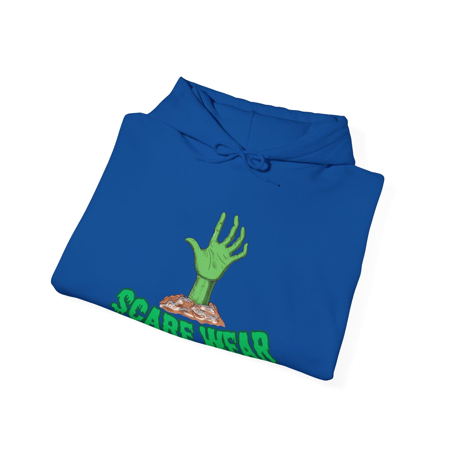 Hoodie — "Scare Wear" Green Zombie Hand  Hoodie