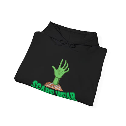 Hoodie — "Scare Wear" Green Zombie Hand  Hoodie