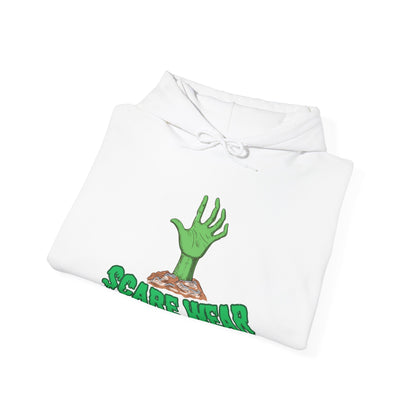 Hoodie — "Scare Wear" Green Zombie Hand  Hoodie